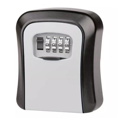 Key Storage Outdoor 4 Digits Wall Mounted Combination Key Lock Box Key Lock Safe Box