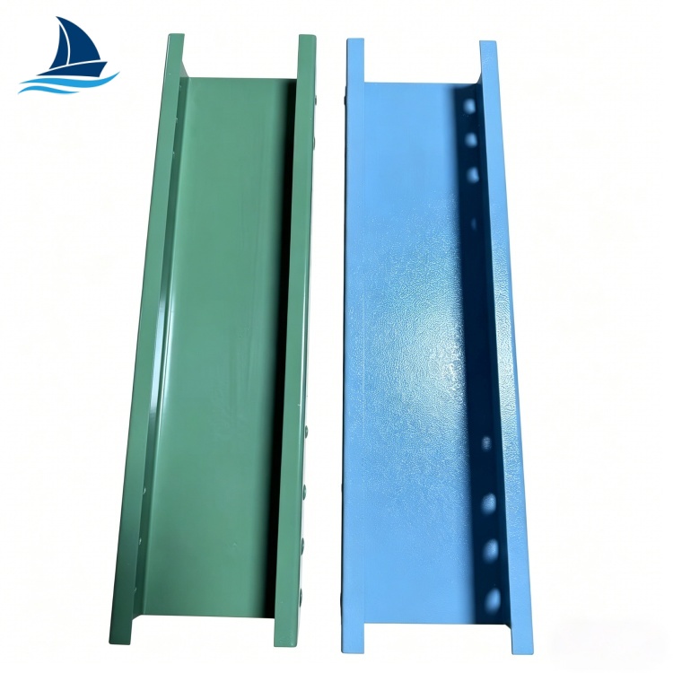 Trough Type Cable Tray Spray Painted For Data Center Cable Support