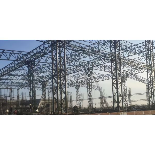 Lightweight Prefab Steel Structure Warehouse Steel Frame Industrial Buildings Fast Install