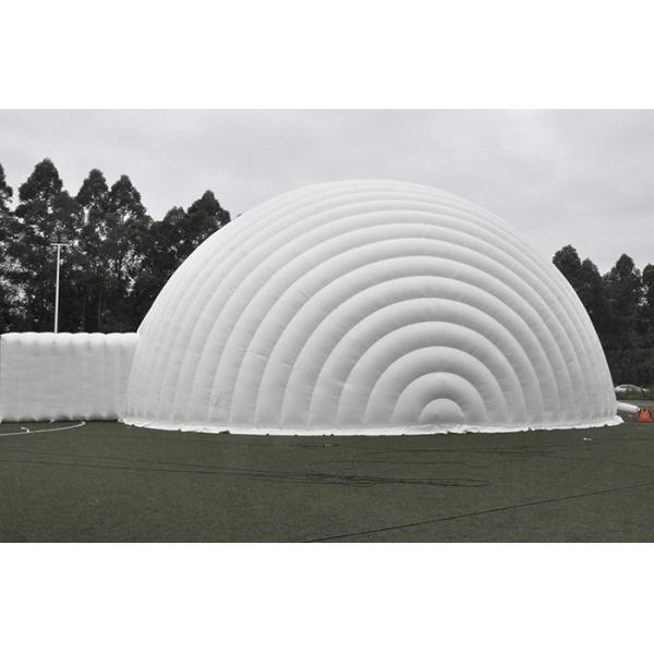 PVC доказательства воды шатра гигантского белого купола случая раздувной для выставки