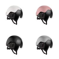 Casque futé de communication de Bluetooth de lampe du casque LED de planche à roulettes d'OEM