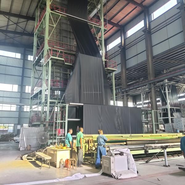 Водонепроницаемая линейка водонепроницаемая рыбная ферма 1,5 мм HDPE геомембрана для китайского стиля дизайна