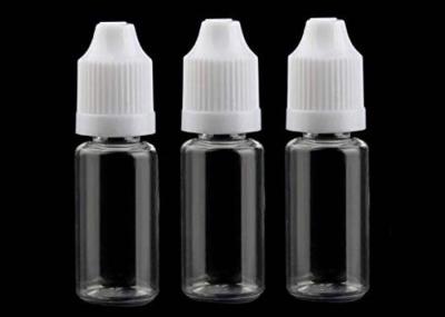 10ml Transparent PET Plastic Bottle For Cosmetic Packaging With Dropping