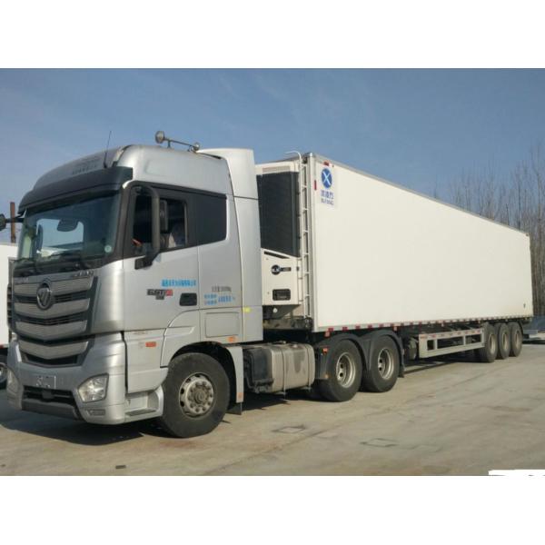 Medium Bearing Capacity Refrigerated Semi Trailer Solution for Frozen Food Transport