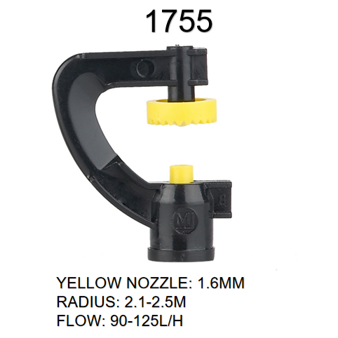 360 Agriculture Irrigation G Type Insert for Ground Upside Down Refraction Micro Sprinkler