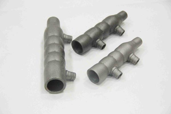 Steel Reinforcing Bar Grout Sleeve Couplers 75 Threaded Angle Half Threaded