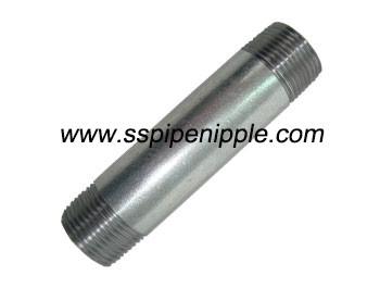 Galvanized Carbon Steel Pipe Nipples  Cedula 40 / Sch 40 3/4 X 6  ANSI  ASME  B1.20.1