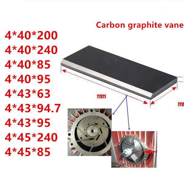 As Per Your Requirement Carbon Graphite Vane and Blade for Vacuum Pump from Suppliers