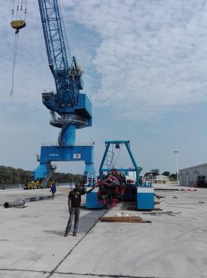 máquina de dragagem de dragagem do rio do equipamento da areia de 1800m3/h 25m