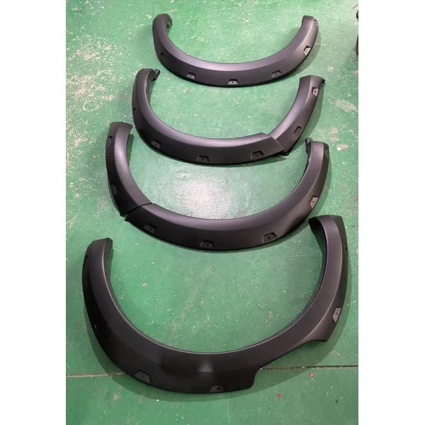 Plastic Black / White Car Fender Flare For Toyota Rocco Wheel Fender Flares