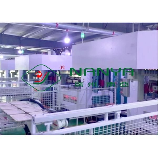 300Kg/H Biodegradable Pulp Molding Tableware Equipment 40 Ton Pressure