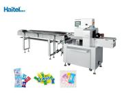 Tipo máquina do descanso de empacotamento do alimento do petisco com o filme abaixo do sistema de fonte