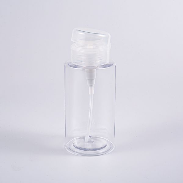 300ml PET Lotion Pump Bottle Chemical Resistant for Makeup Remover