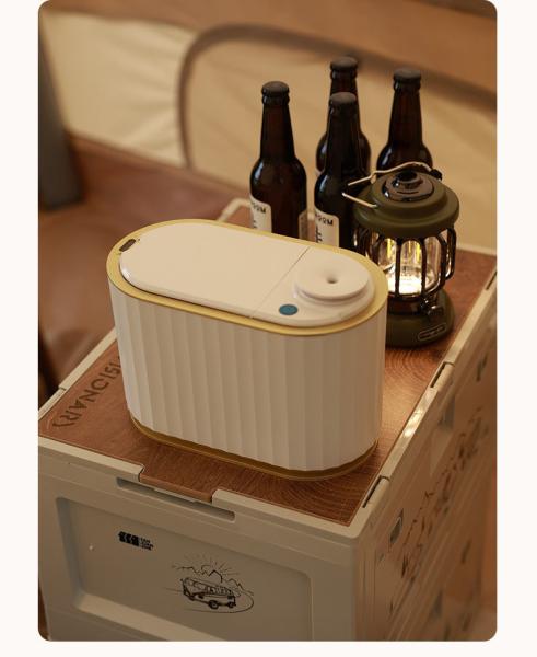 Household Smart Sensor Trash Can With Aromatherapy For Living Room Bedroom