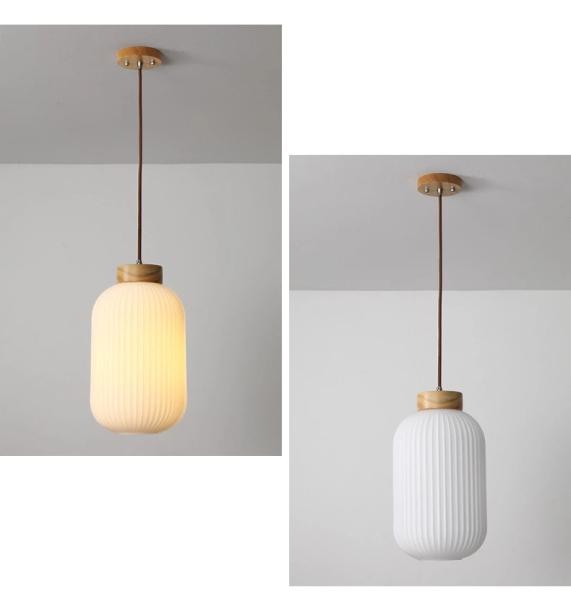 Japanese Retro Bedroom Lamp Chinese Wooden Pendant Light(WH-AP-600)