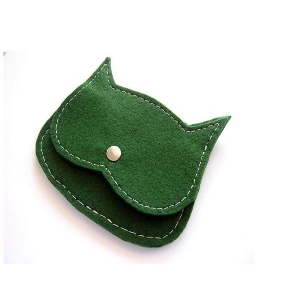 factory price high quality lovely felt coin wallet/coin purse