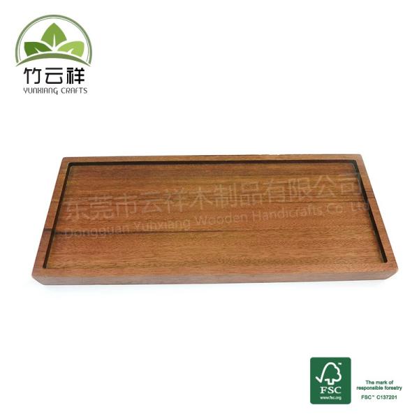 Coaster Vente en gros chaude personnalisé en bois naturel personnalisé pour le service alimentaire ustensiles de table réutilisables