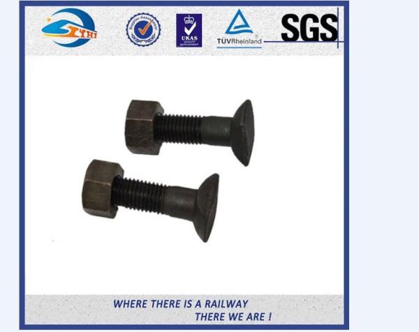 SS201 SS303 Stainless Steel Double Thread Bolt And Nut For Railway