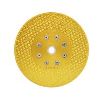 tuile de porcelaine soudée par vide de 180mm rectifiant couper le CE de disque