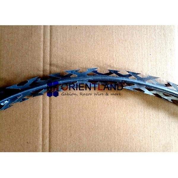 Sharp Helical Cbt60 Galvanized Concertina Wire Hot Rich Galvanized Steel