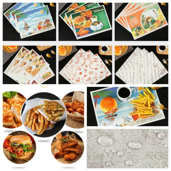 Natural Raw material 38gr 40gr 45gr Dry Waxed Greaseproof Sandwich Paper Sheet in 8.5 x 17inches  Естественное сырье 38 гр. 40 гр. 45 гр. Суховашенный жиростойкий бумага сэндвич в 8,5 х 17 дюймов