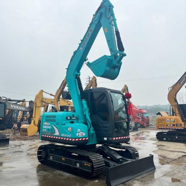 Little Used Excavator Kobelco SK75 Crawl Excavator 0.4m3 Bucket Capacity 0.7tons