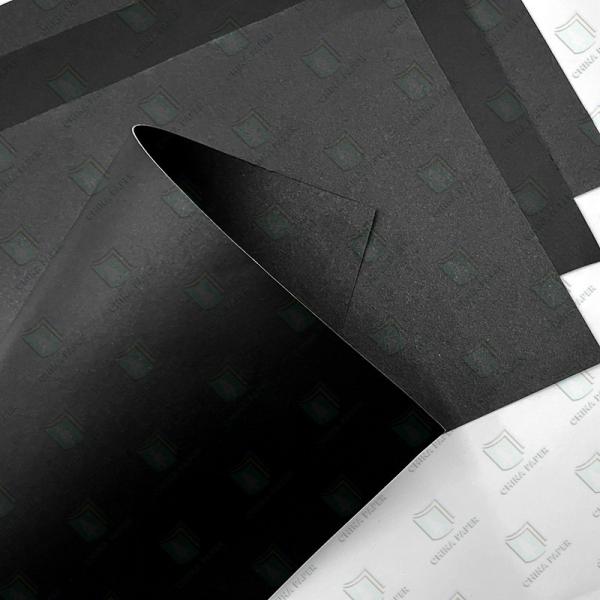 Переработанная черная картонная плита с хорошим эффектом печати и устойчивостью
