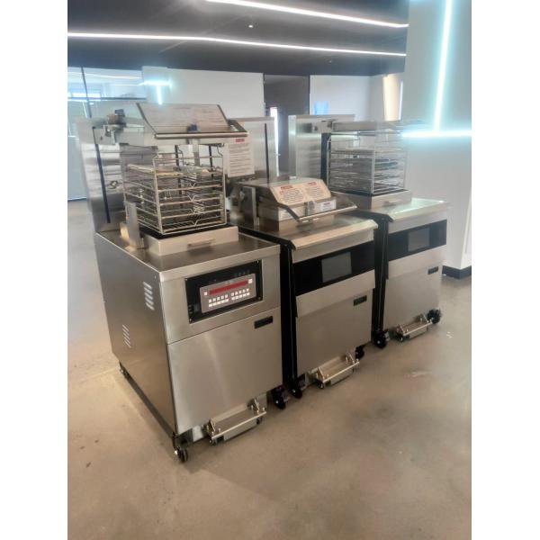 8HD электрическая смарт сенсорная панель 55L 5 Fry Tray Большая производительность куриный фритюр под давлением