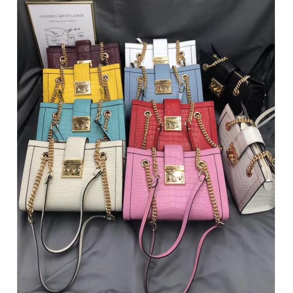 Fancy Genuine Crocodile Belly Skin Female Small Purse Women Flap Bag Exotic Alligator Leather Lady Single Shoulder Bag