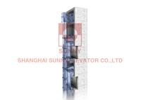 Elevador automático del pasajero 800KG para la construcción que construye a 10 personas