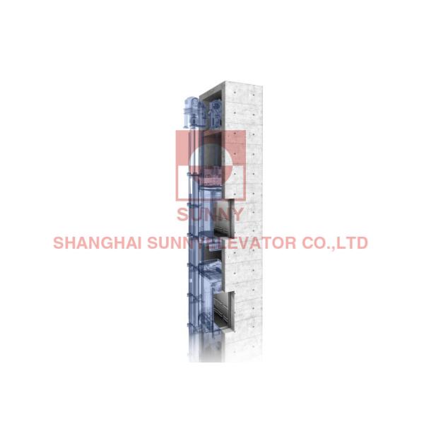 Автоматический лифт пассажира 800KG для конструкции строя 10 людей