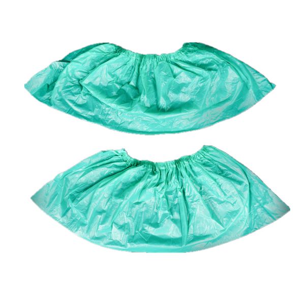 Clean Use Waterproof Various Size Disposable CPE Plastic Shoe Cover Elastic