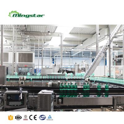 Water Bottling Carbonated Soft Drink Machine Carbonated Drink Production Filling Line