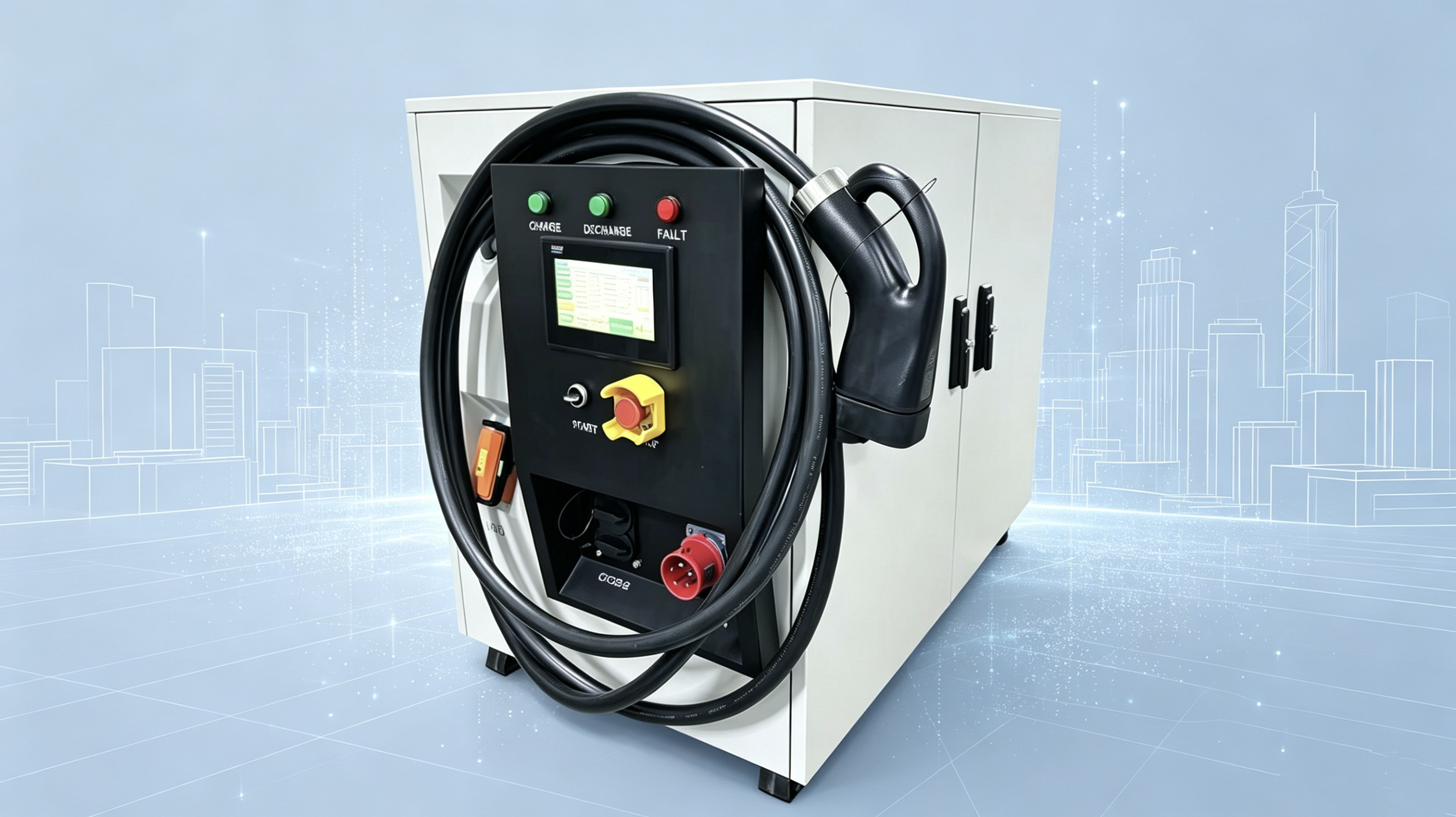Portable 100kWh Energy Storage System | 60kW Mobile EV Charger