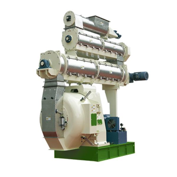 10T/H Automatic Feed Pellet Production Plant OEM ODM Animal Feed Pellet Mill