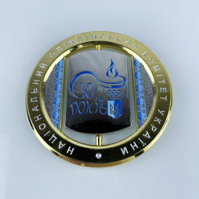3mm Thickness Soft Enamel Commemorative Gift Ideas For Corporate Anniversaries