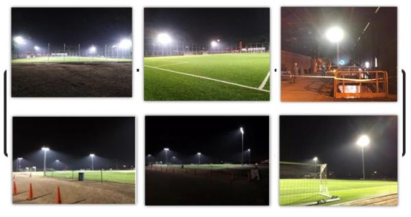 Outdoor Stadium Industrial LED Flood Lights 600W Yard Square Lighting