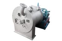 Centrifugador automático contínuo do empurrador de 2 fases para a produção de sal industrial do mar