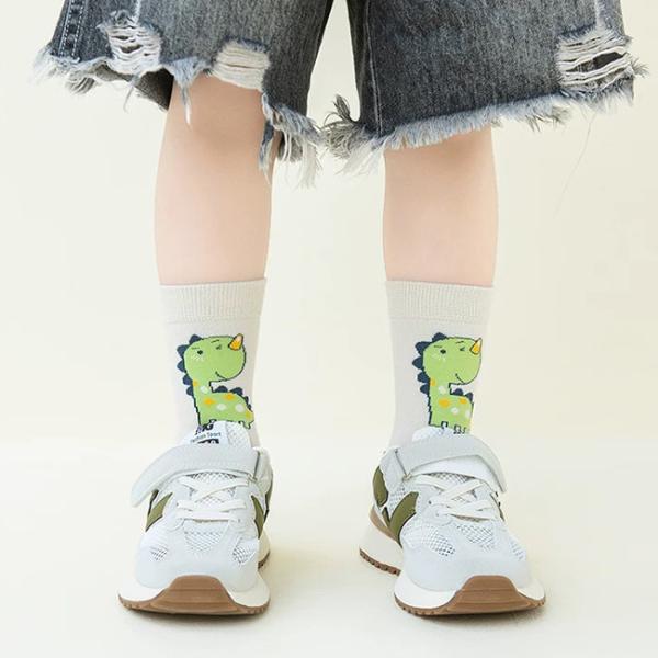 Calcetines de dibujos animados confortables para niños niños calcetines de algodón