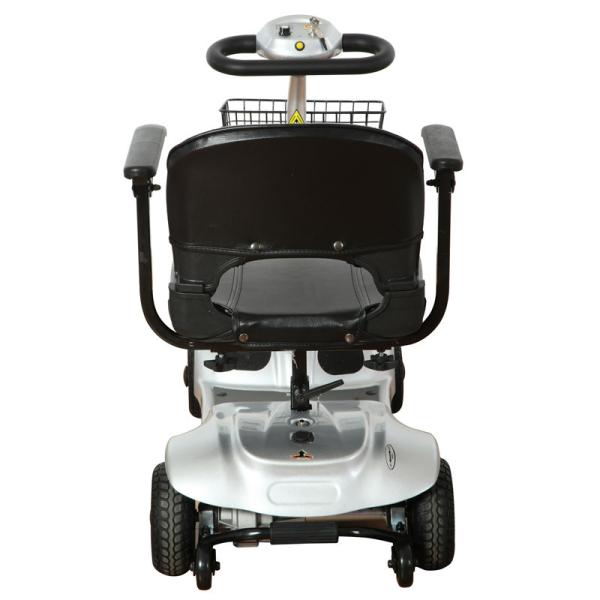 4 Wheel Fold Up Motorised Mobility Scooter 7km/h 24V 12Ah Lead Acid Gel Battery