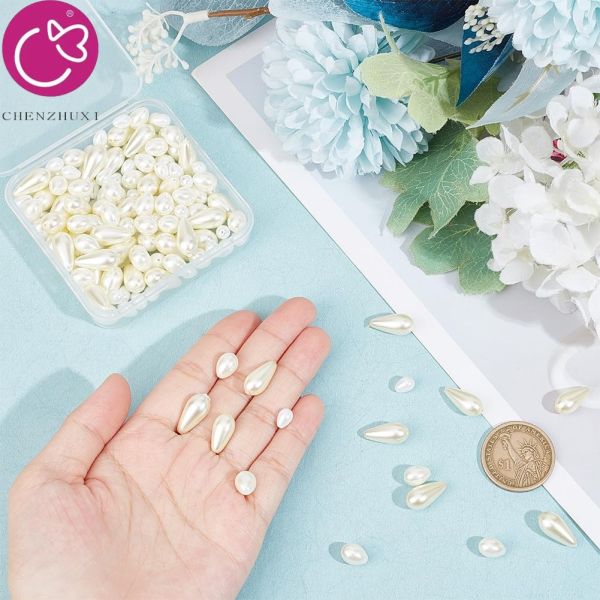 5-8mm Cylindrical Baroque Pearl Beads Irregular Baroque Pearl for DIY Jewellery Making
