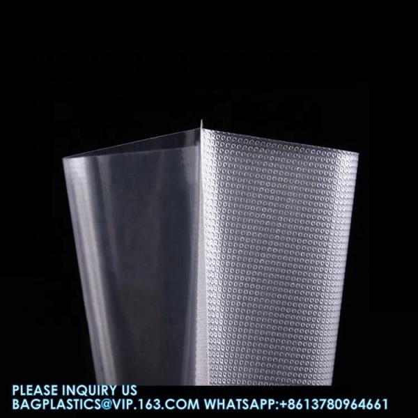 Transparent PA PE Plastic Storage Bags Vacuum Sealer Food Saver Roll 30m Embossed Vacuum Sealer Bags Packaging