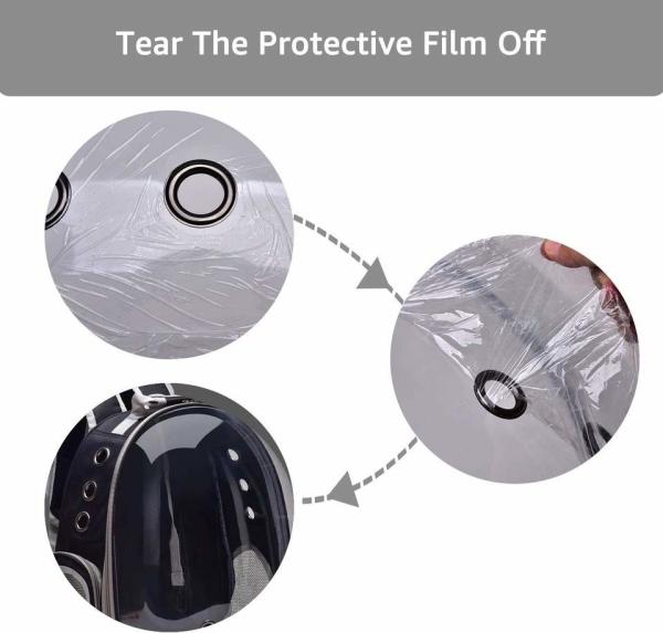 Transparent Capsule Pet Bag Carrier Luggage Case Transparent Trolley Case With Trolley Wheels