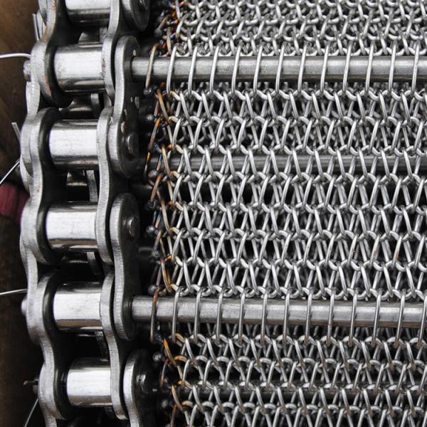 Mesh Conveyor Belt de aço inoxidável equilibrado tecido