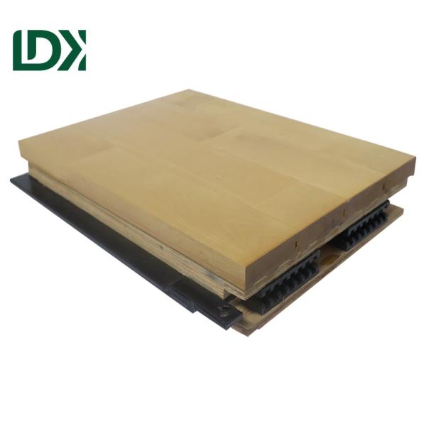 Piso de baloncesto de madera de arce de primera calidad FIBA Certificado Corte Deportiva