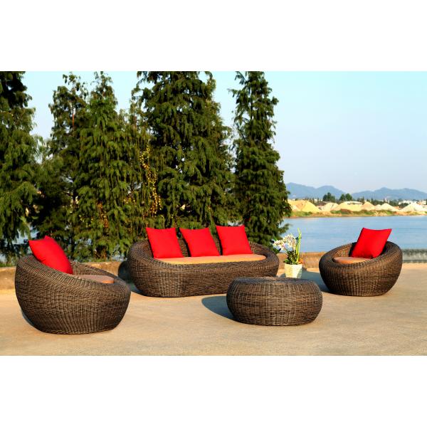 Aluminum Frame Outdoor Furniture Leisure Wicker Rattan Garden Sets Living Room Sofa Set for Your Outdoor Paradise