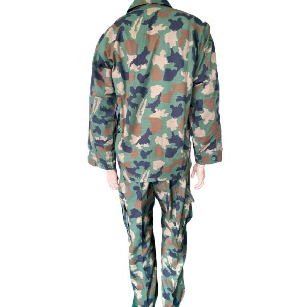 Outdoor BDU Military Uniform Breathable Camo Work Suit Polyester Cotton Fabric