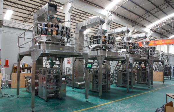 Multihead Pillow Bag  Granule Vertical Packing Machine For Snacks