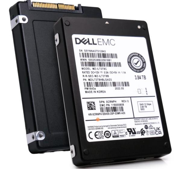 Samsung PM1643a 3.84TB SAS 128gb SSD HDD Hard Drive For Server MZILT3T8HBLSAD3