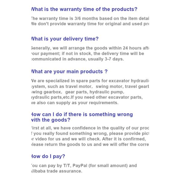 ZW EC210 swing bearing DH225-9 R210LC-7 Slew ring bearing for excavator spare parts